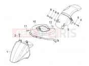 PIAGGIO Fly 50 2T Wheel huosing - Mudguard