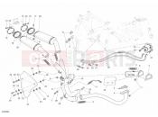 DUCATI 2008 Superbike 1098 S EXHAUST SYSTEM » EXHAUST SYSTEM