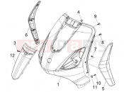 PIAGGIO Fly 50 4T Front shield