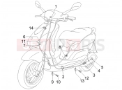 PIAGGIO Fly 50 4T bowden