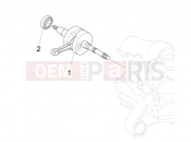 Crankshaft - Piaggio Fly 50 4T 2010