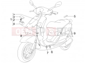 Main cable harness - Piaggio Fly 50 4T 2010