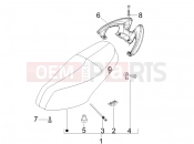 Saddle/seats - Piaggio Fly 50 4T 2010