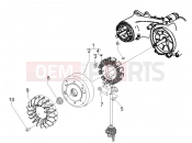 PIAGGIO Fly 50 4T Flywheel magneto