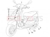 PIAGGIO Fly 50 4T Transmissions