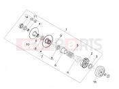 PIAGGIO Fly 50 4T Driven pulley