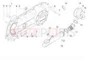 PIAGGIO Fly 50 4T 2V Crankcase cover - Crankcase cooling