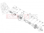 PIAGGIO Fly 50 4T 2V Driven pulley