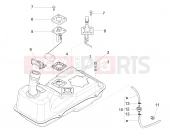 PIAGGIO Fly 50 4T 2V Fuel tank