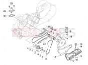 PIAGGIO Fly 50 4T 2V Oil pump
