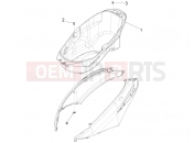 PIAGGIO Fly 50 4T 2V Helmet huosing - Undersaddle