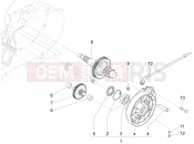 PIAGGIO Fly 50 4T 2V Reduction unit