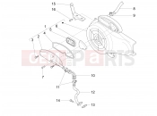 PIAGGIO Fly 50 4T 4V Secondary air box