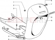 PIAGGIO Front shield-Footboard-Spoiler