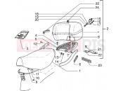 PIAGGIO Saddle-Rear carrier