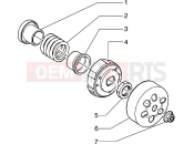PIAGGIO Driven pulley