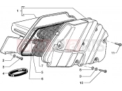 PIAGGIO levegőszűrő