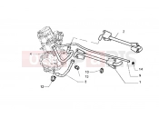 PIAGGIO Cooling piping