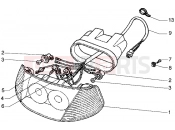 PIAGGIO Hexagon GTX 125 Headlamp