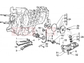 PIAGGIO Hexagon GTX 125 Pump group - Oil pan