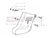 PIAGGIO Front shock absorber cover
