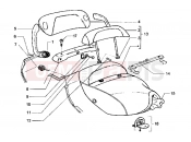 PIAGGIO ülés