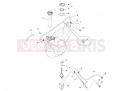 Fuel tank - Piaggio Liberty 125 4T 2V 2011