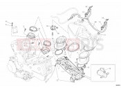 DUCATI 2008 Superbike 1098 S THROTTLE BODY » INTAKE, CARBURETTOR