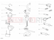 DUCATI 2008 Superbike 1098 S WORKSHOP SERVICE TOOLS, ENGINE I » UNCLASSIFIED
