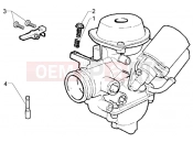 PIAGGIO Liberty 125 La Poste Carburettor