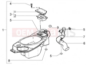 PIAGGIO Liberty 125 La Poste Case helmet