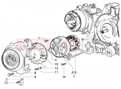 PIAGGIO Liberty 125 La Poste Flywheel magneto