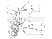 PIAGGIO Liberty 125 La Poste Odometer transmissions-rear brake