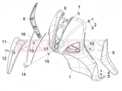 PIAGGIO Liberty 150 Front shield