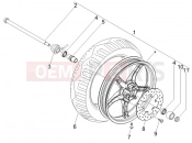 PIAGGIO Liberty 150 Front wheel