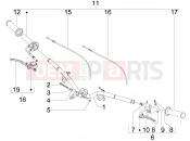 PIAGGIO Liberty 150 Handlebars - Master cil.