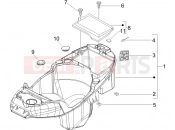 PIAGGIO Liberty 150 Helmet huosing - Undersaddle