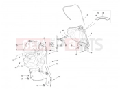 PIAGGIO Liberty 150 Front glove-box - Knee-guard panel