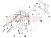 PIAGGIO Liberty 150 Head unit - Valve