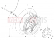 PIAGGIO Liberty 200 Front wheel