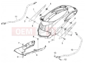 PIAGGIO Liberty 200 Side cover - Spoiler