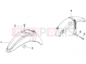PIAGGIO Liberty 200 Wheel huosing - Mudguard