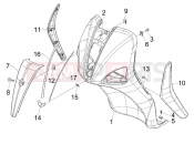PIAGGIO Liberty 200 Front shield