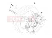 PIAGGIO Liberty 200 Rear wheel