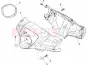 Handlebars coverages - Piaggio Liberty 200 2008
