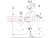 Oil tank - Piaggio Liberty 50 2T 2011