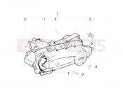 PIAGGIO Liberty 50 2T Crankcase cover - Crankcase cooling