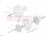DUCATI 2008 Superbike 1098 S Tricolore WHEELS » FRONT WHEEL