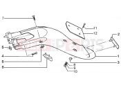 REAR MUDGUARD - Piaggio Liberty 50 PTT