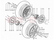 PIAGGIO MP3 125 YOUrban ERL Front wheel